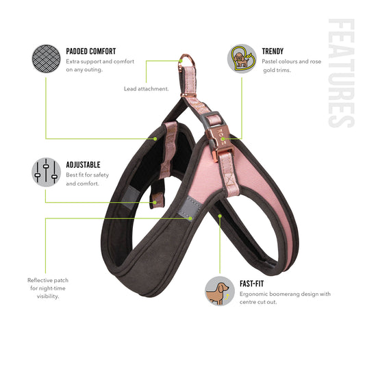 Rogz Urban Adjustable Fast-Fit Harness