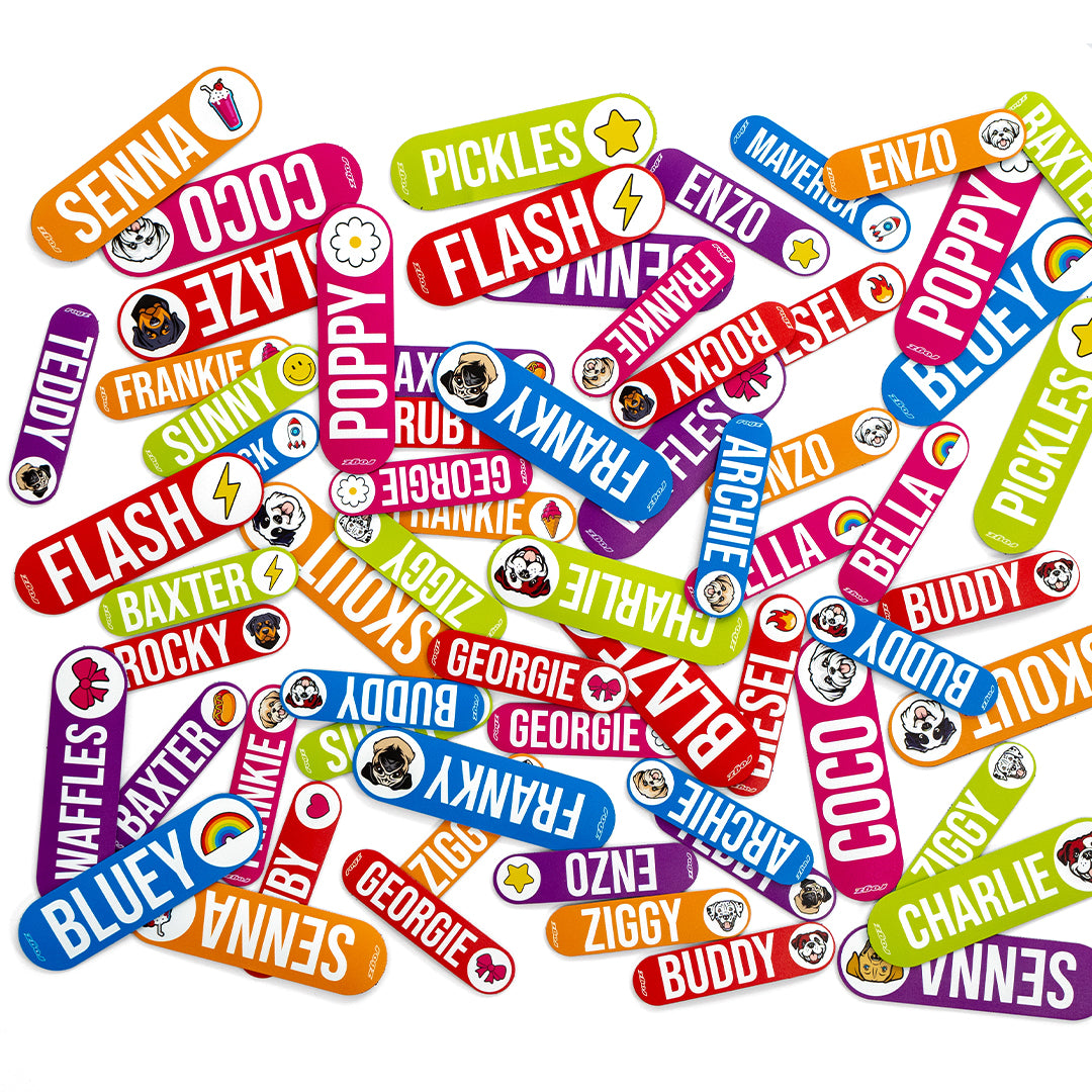 Rogz Personality Plus Colour Badges