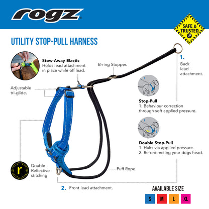 Rogz Utility Stop-Pull Harness