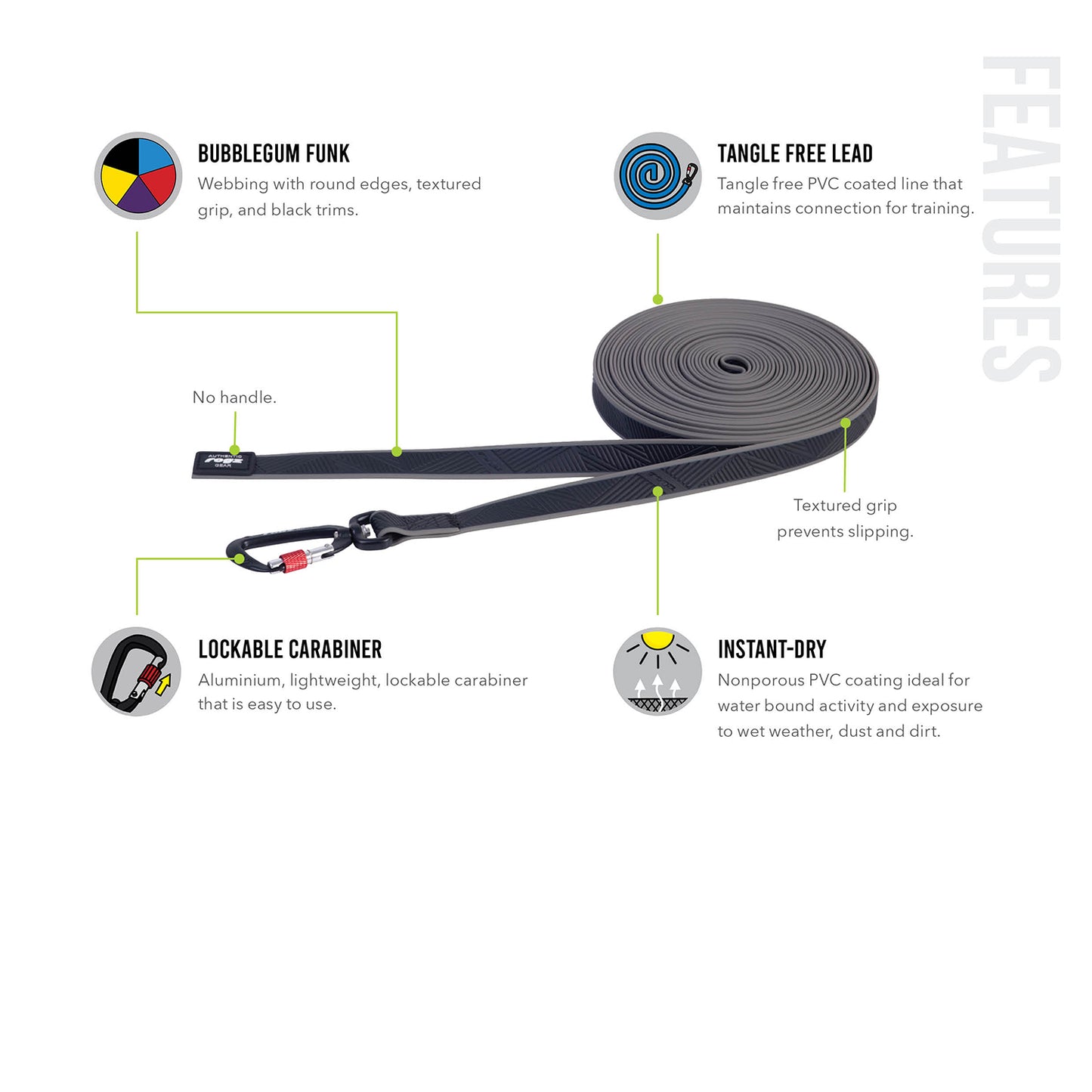 Rogz Amphibian Training Line for Dogs