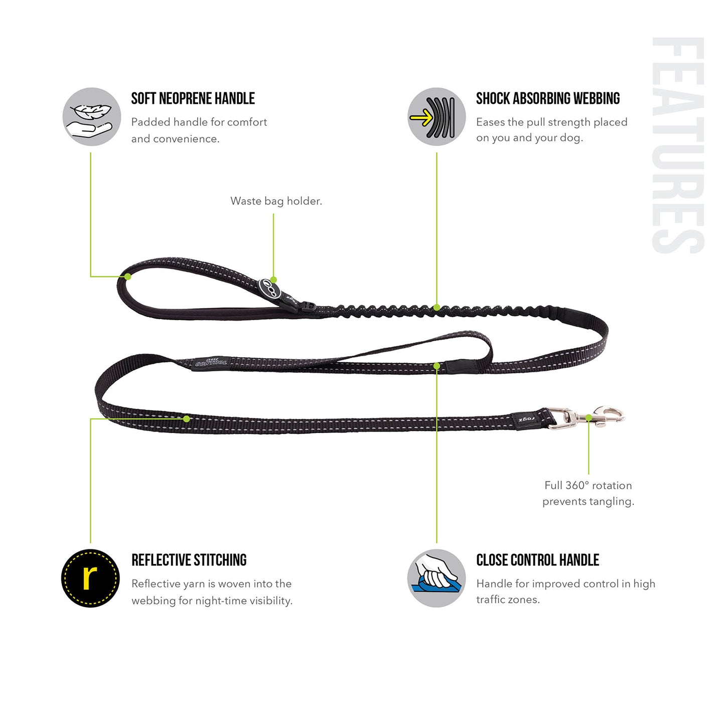 Rogz Utility Bungee Lead