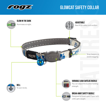 Rogz GlowCat Safety Collar for Cats