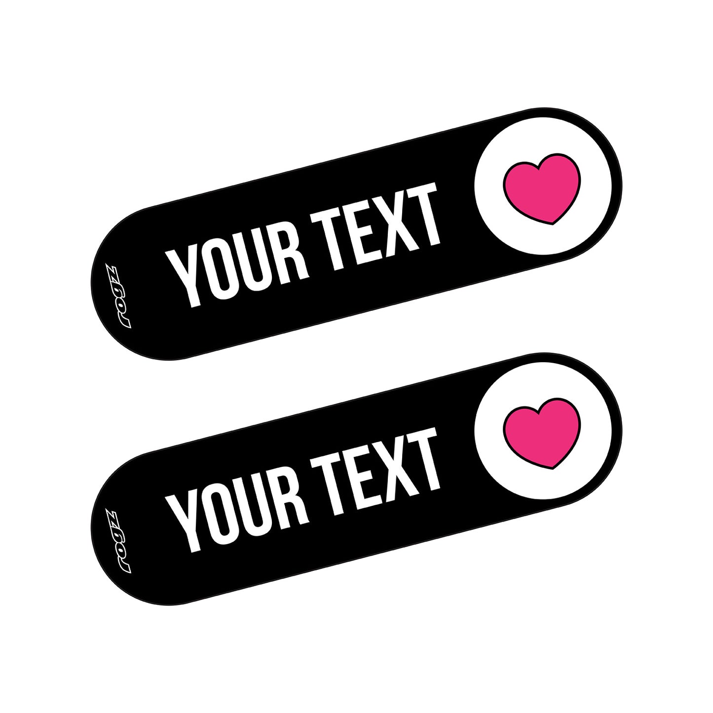 Rogz Personality Plus Colour Badges