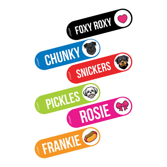 Rogz Personality Plus Colour Badges