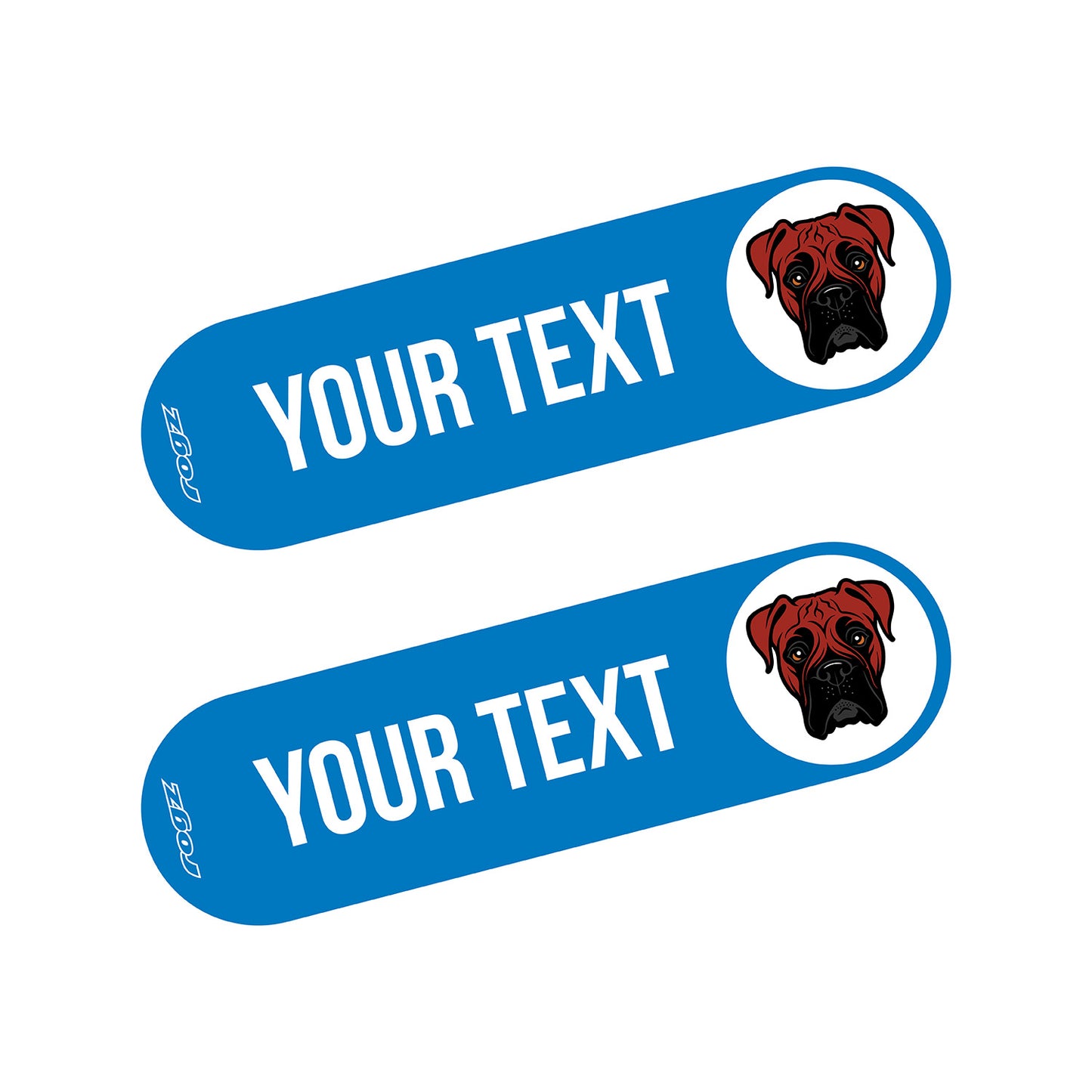 Rogz Personality Plus Colour Badges