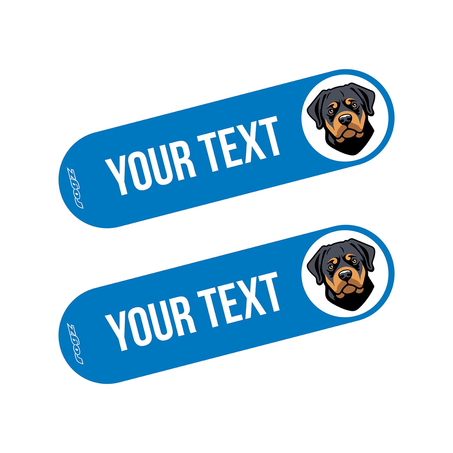 Rogz Personality Plus Colour Badges