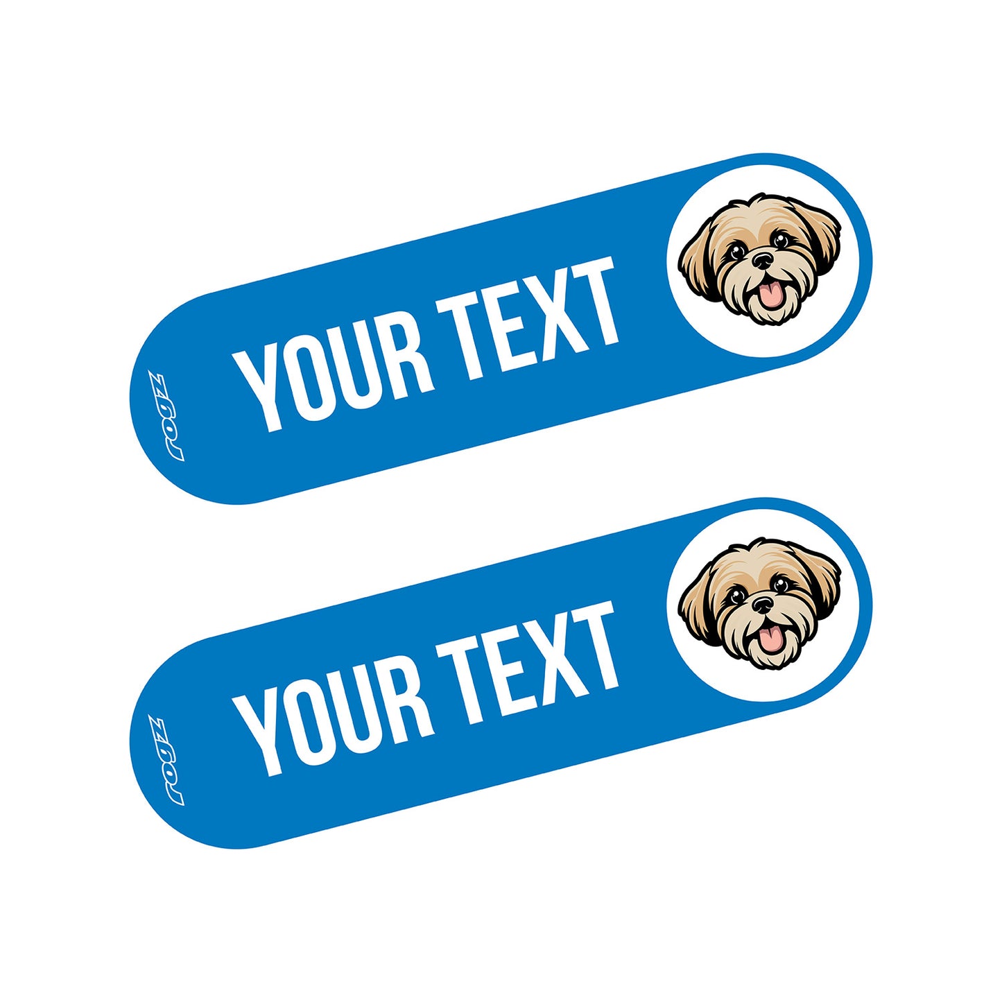 Rogz Personality Plus Colour Badges