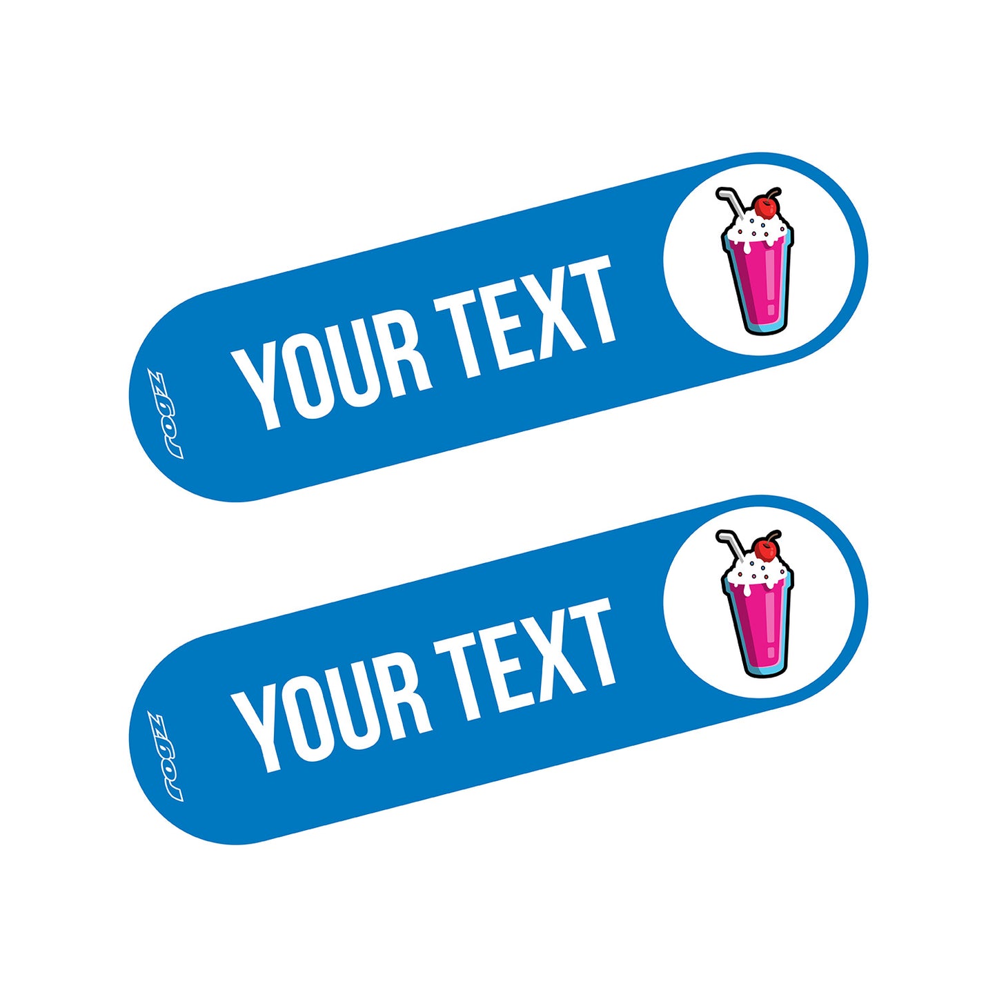 Rogz Personality Plus Colour Badges