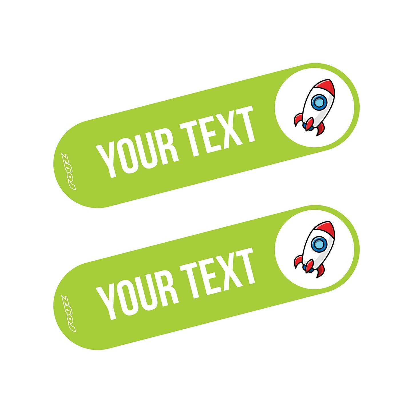 Rogz Personality Plus Colour Badges