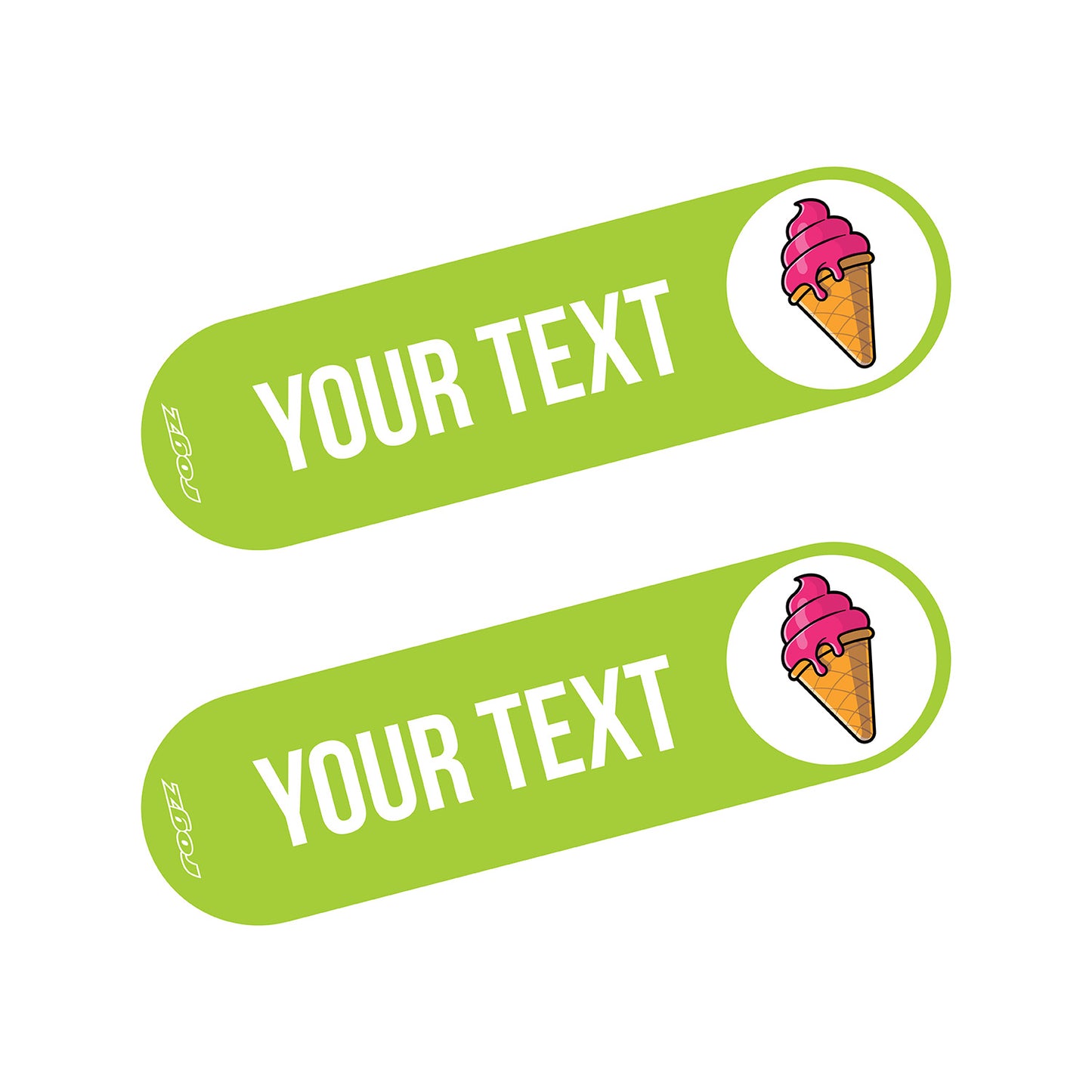 Rogz Personality Plus Colour Badges