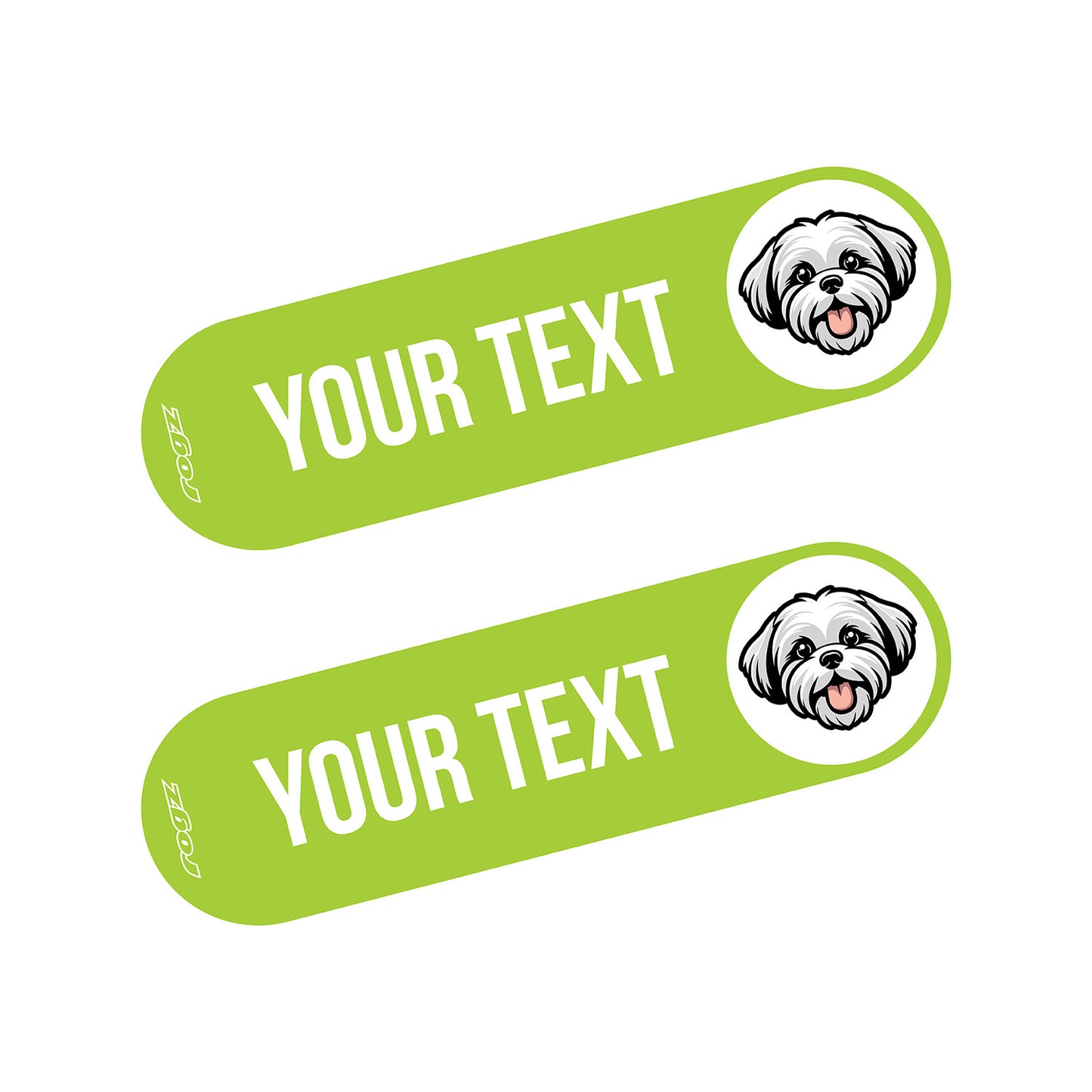 Rogz Personality Plus Colour Badges