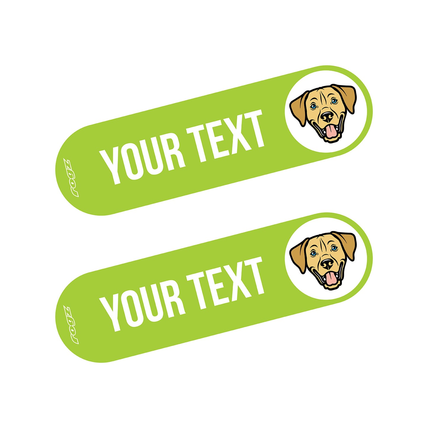Rogz Personality Plus Colour Badges