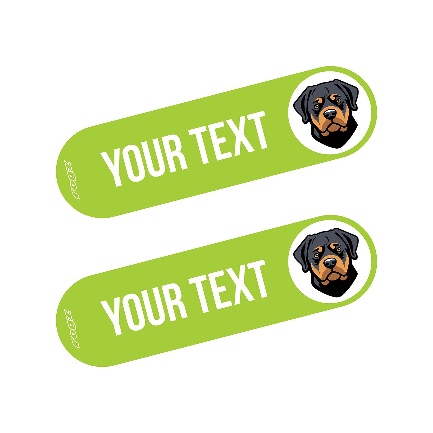 Rogz Personality Plus Colour Badges