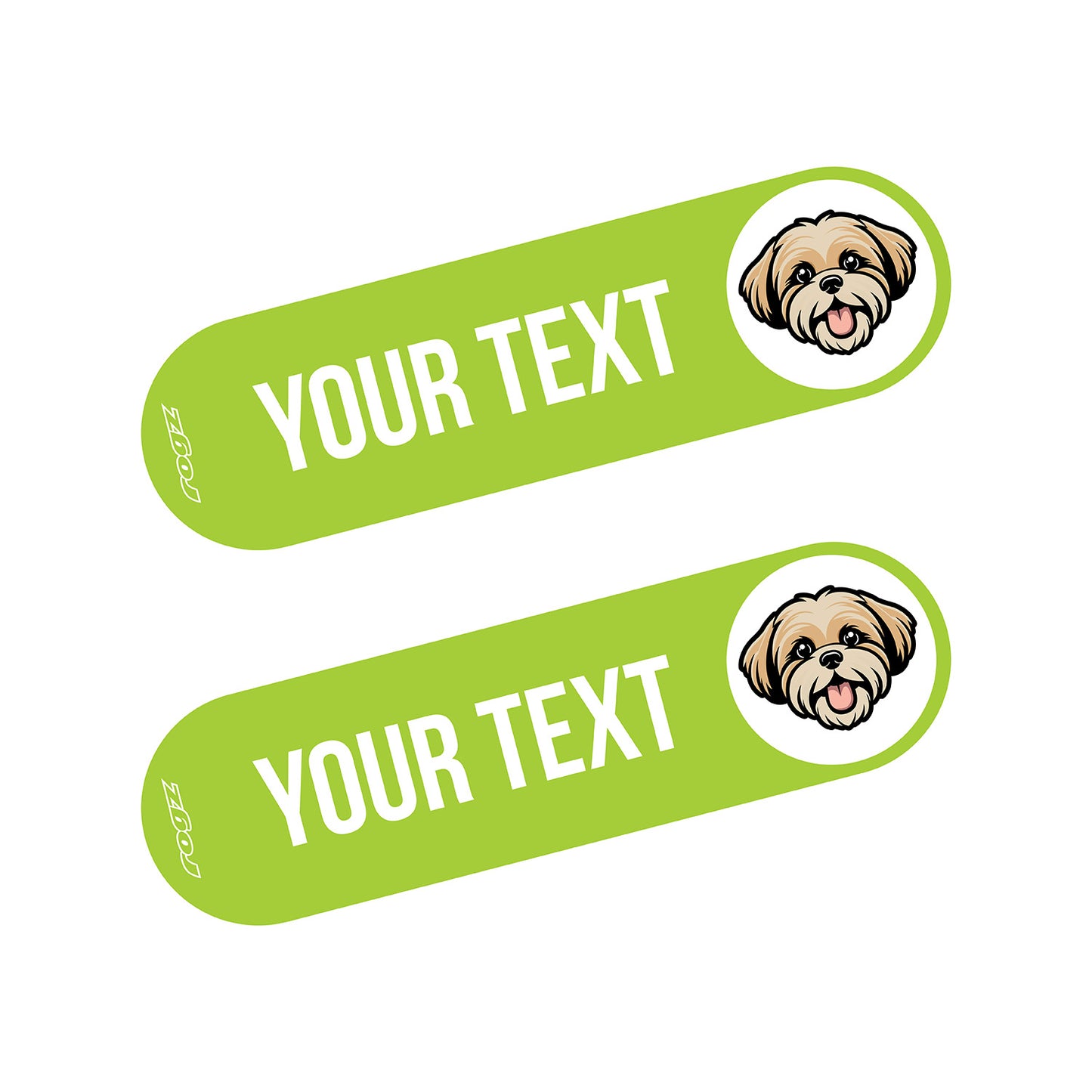 Rogz Personality Plus Colour Badges