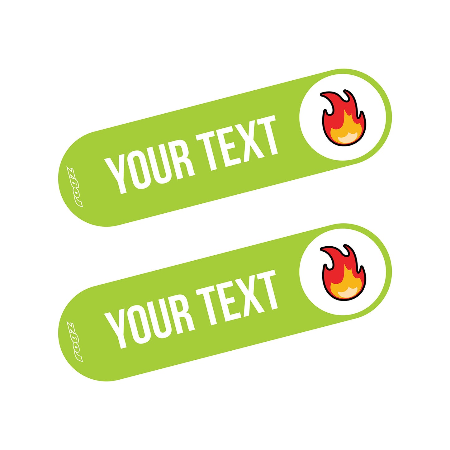 Rogz Personality Plus Colour Badges