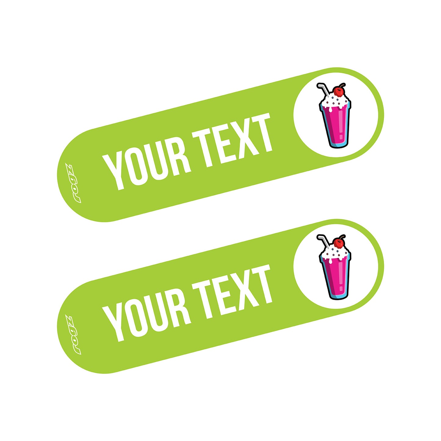 Rogz Personality Plus Colour Badges