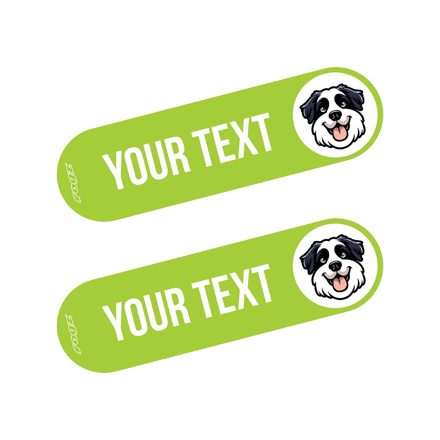 Rogz Personality Plus Colour Badges