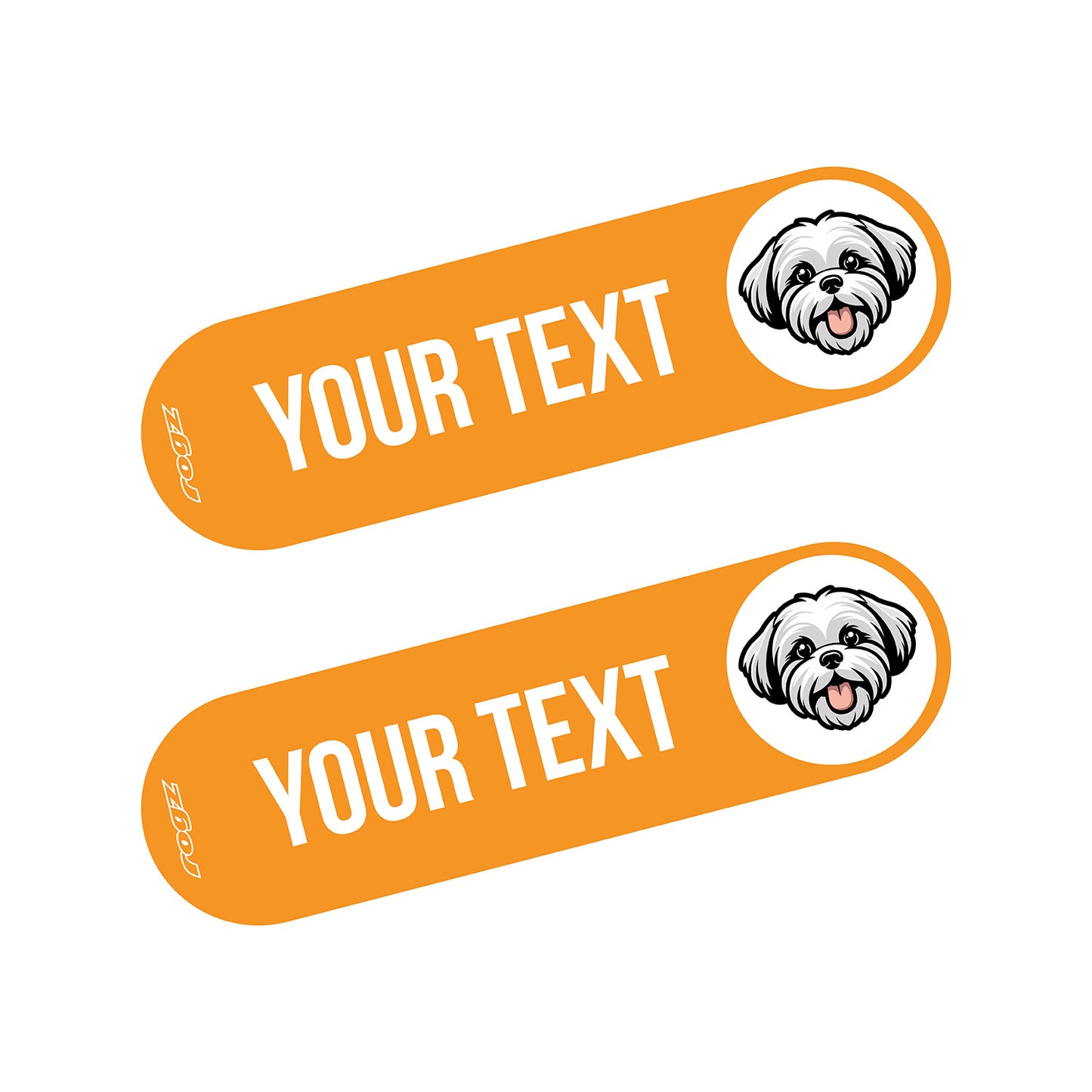 Rogz Personality Plus Colour Badges