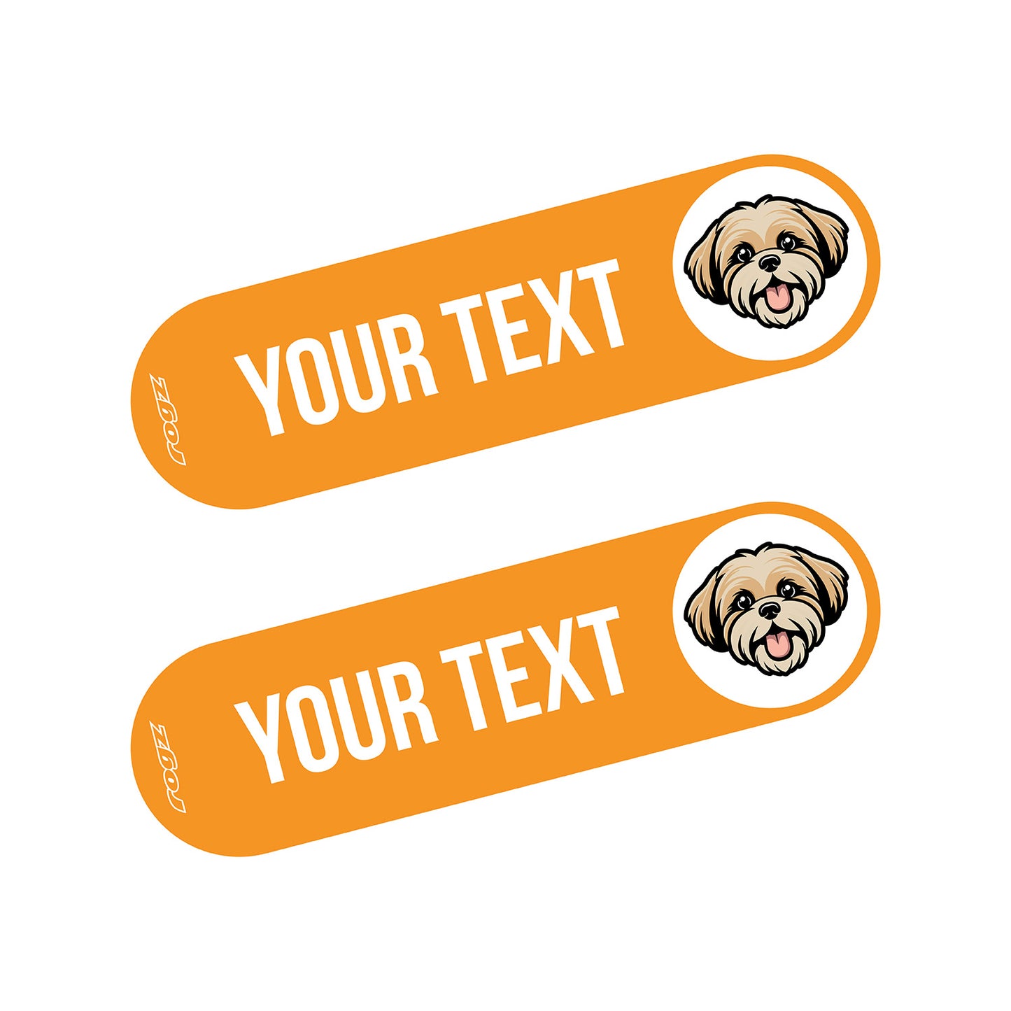 Rogz Personality Plus Colour Badges