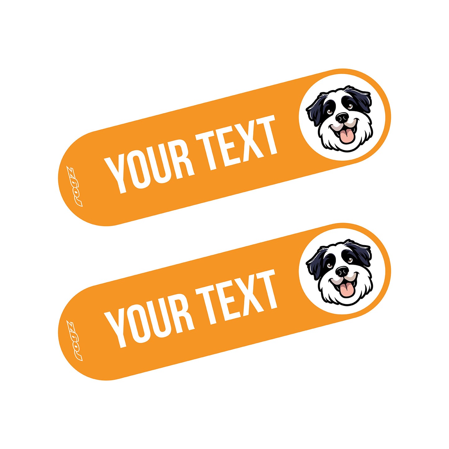 Rogz Personality Plus Colour Badges