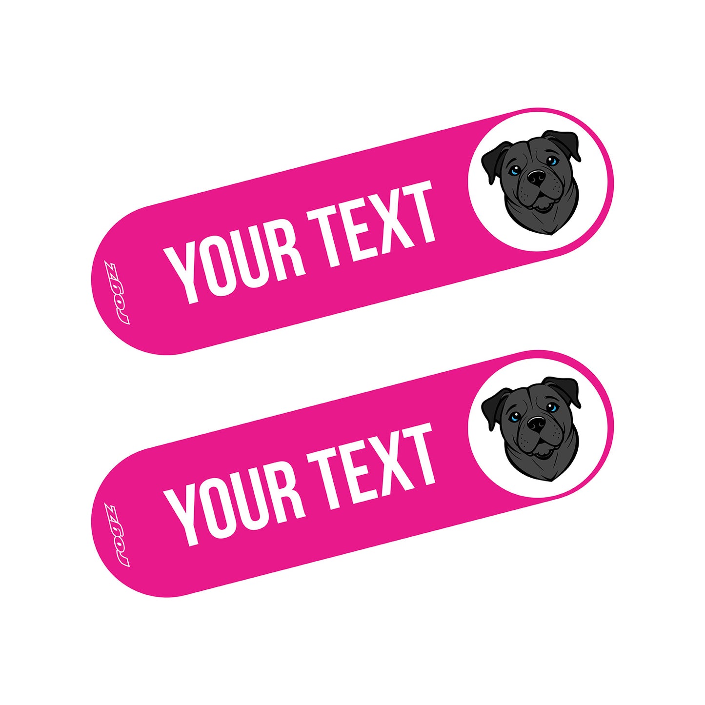 Rogz Personality Plus Colour Badges