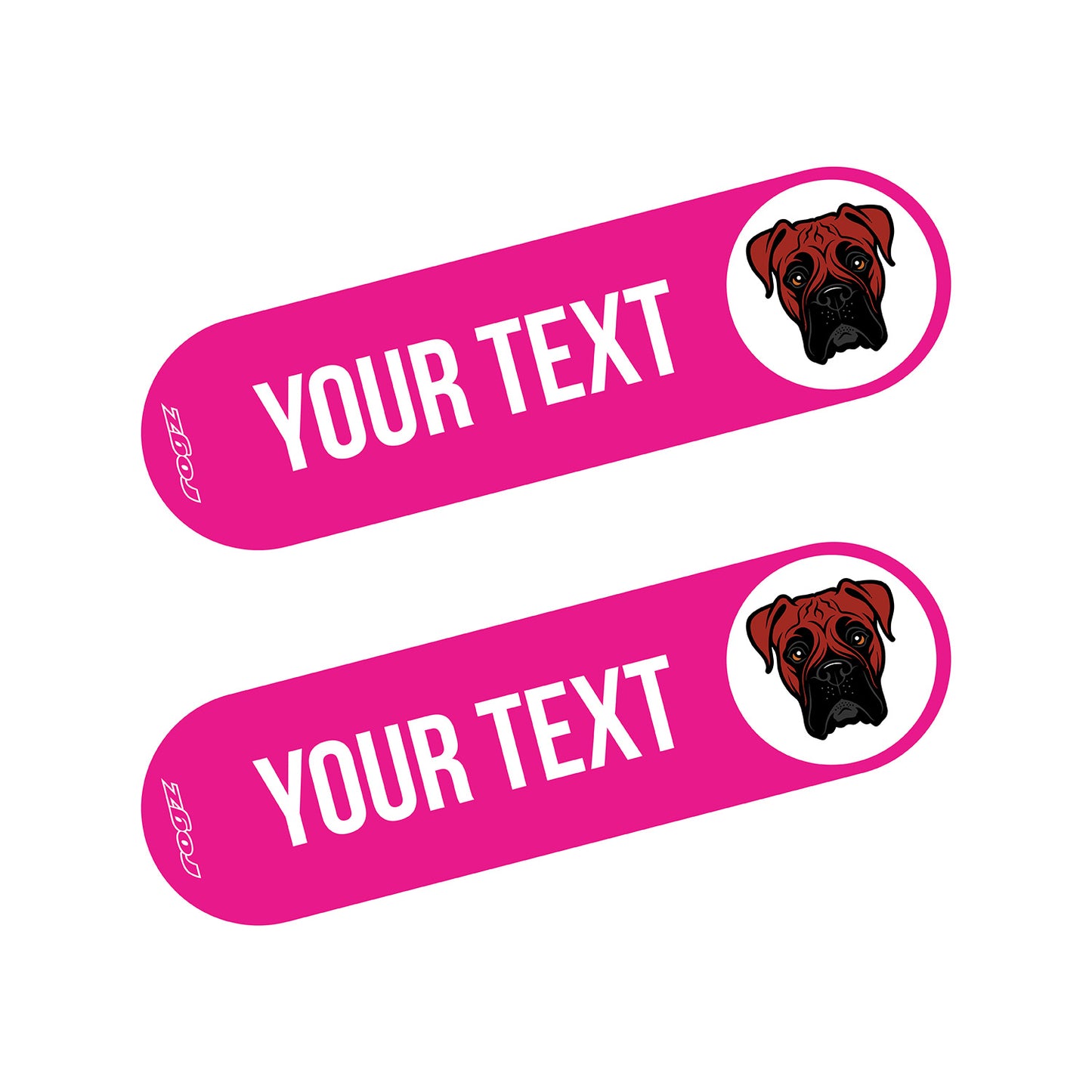 Rogz Personality Plus Colour Badges