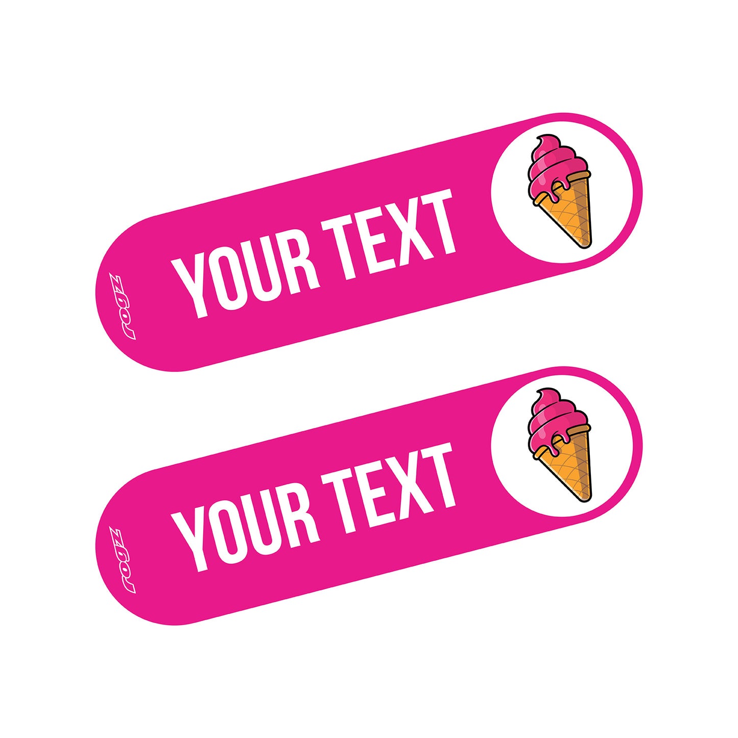 Rogz Personality Plus Colour Badges