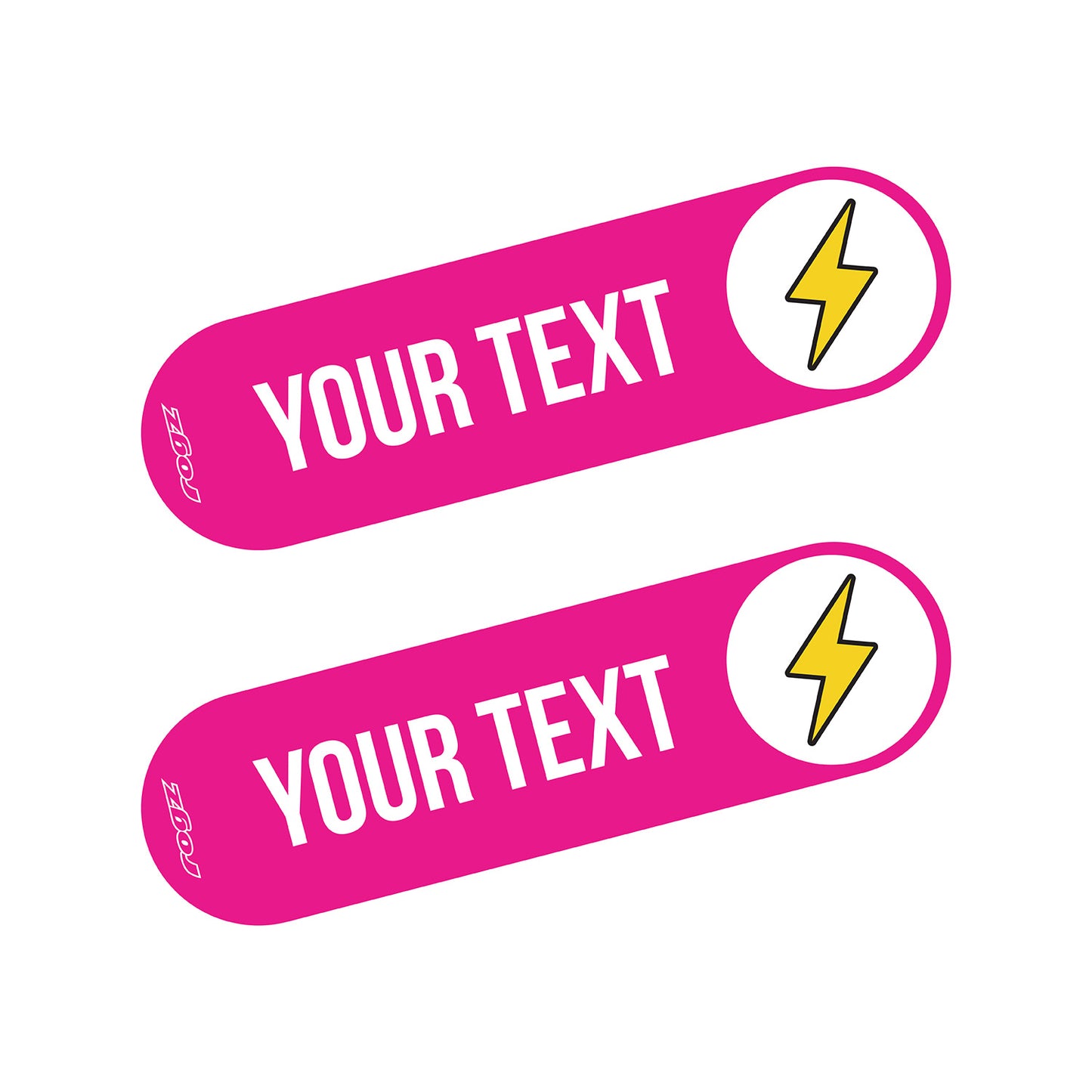 Rogz Personality Plus Colour Badges