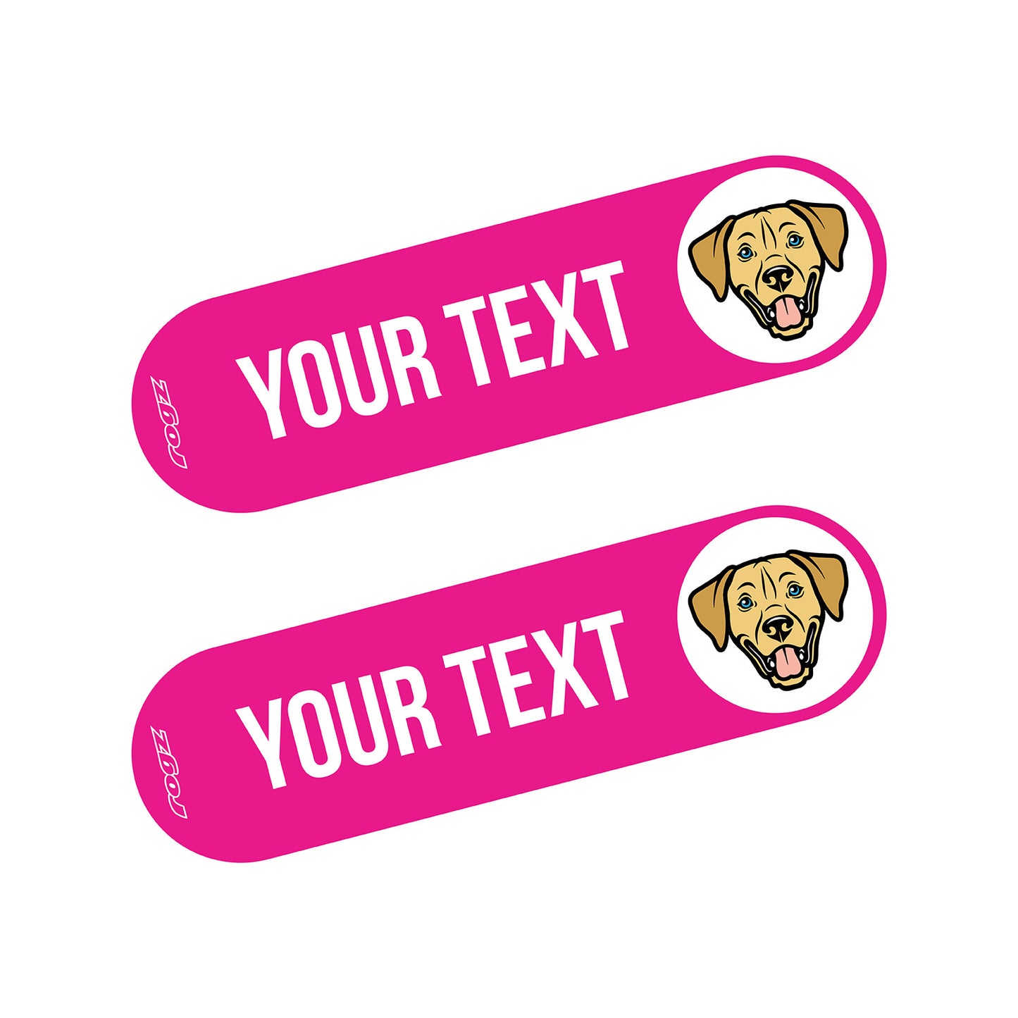 Rogz Personality Plus Colour Badges