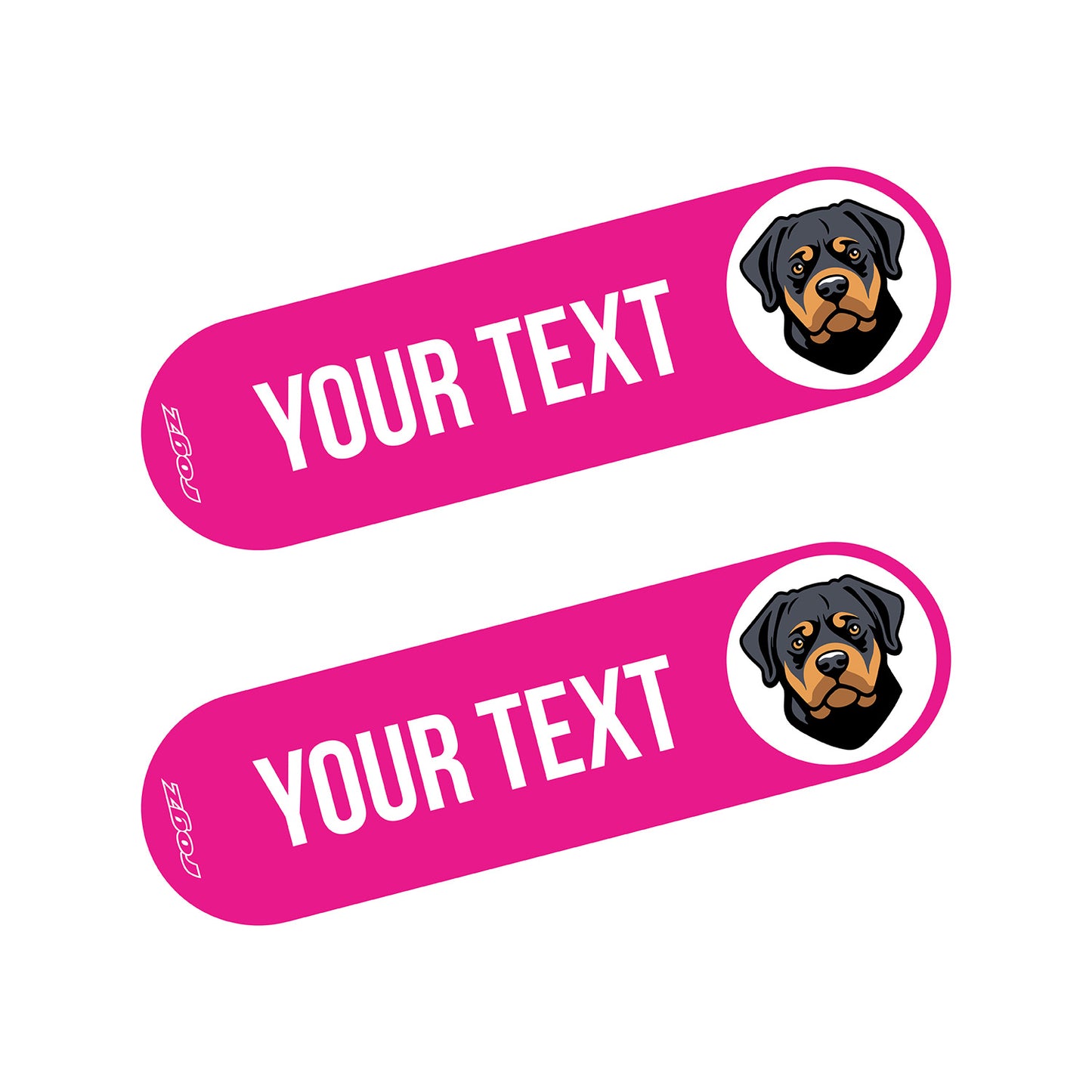 Rogz Personality Plus Colour Badges