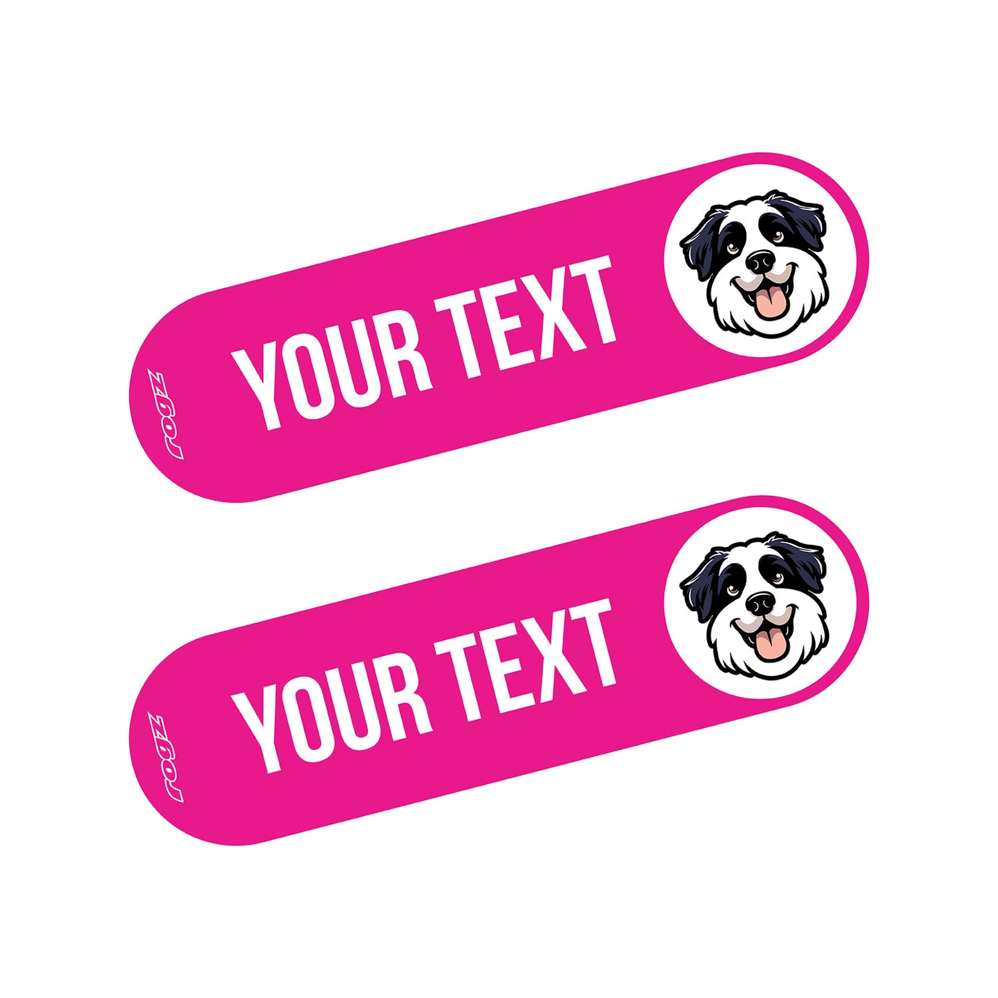 Rogz Personality Plus Colour Badges