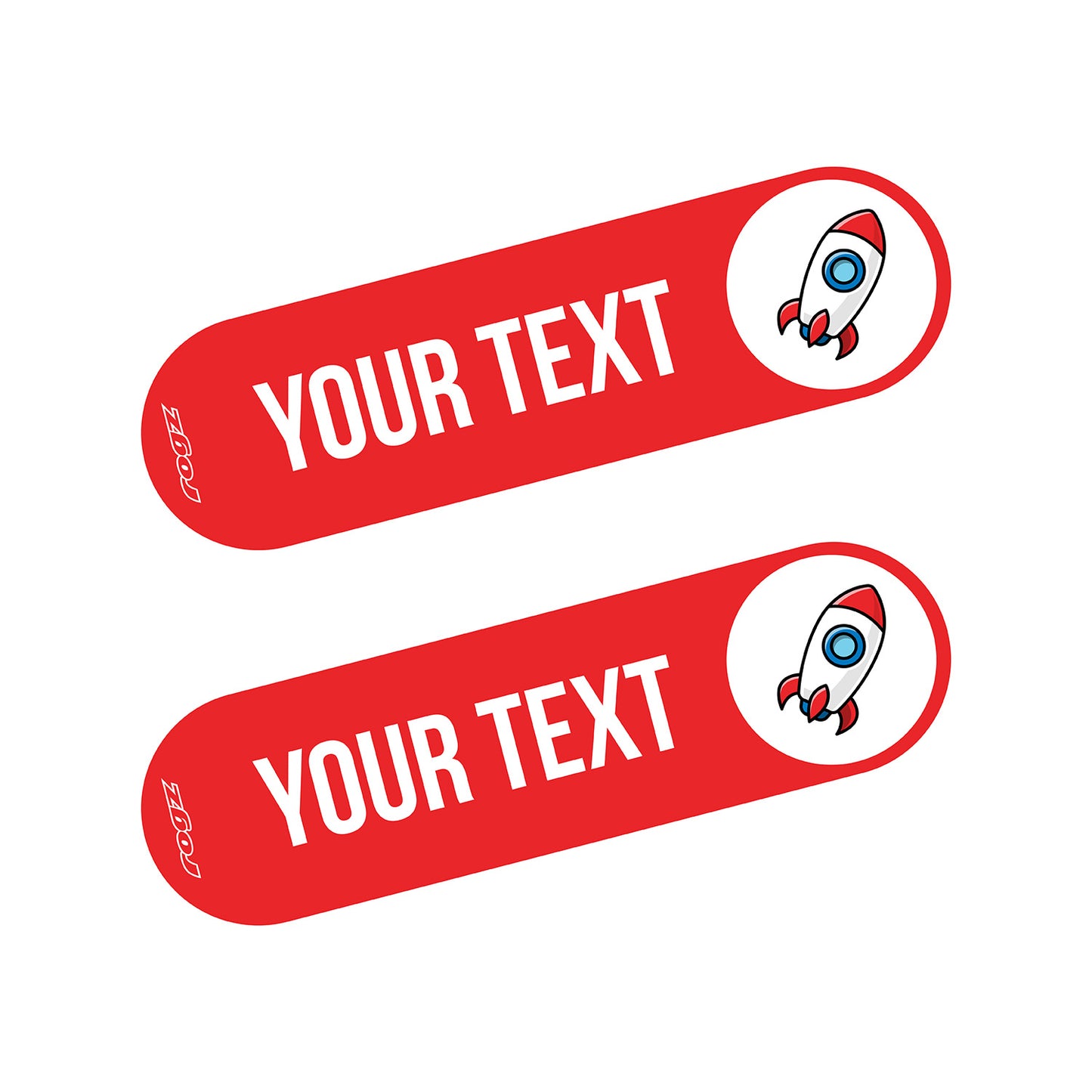 Rogz Personality Plus Colour Badges