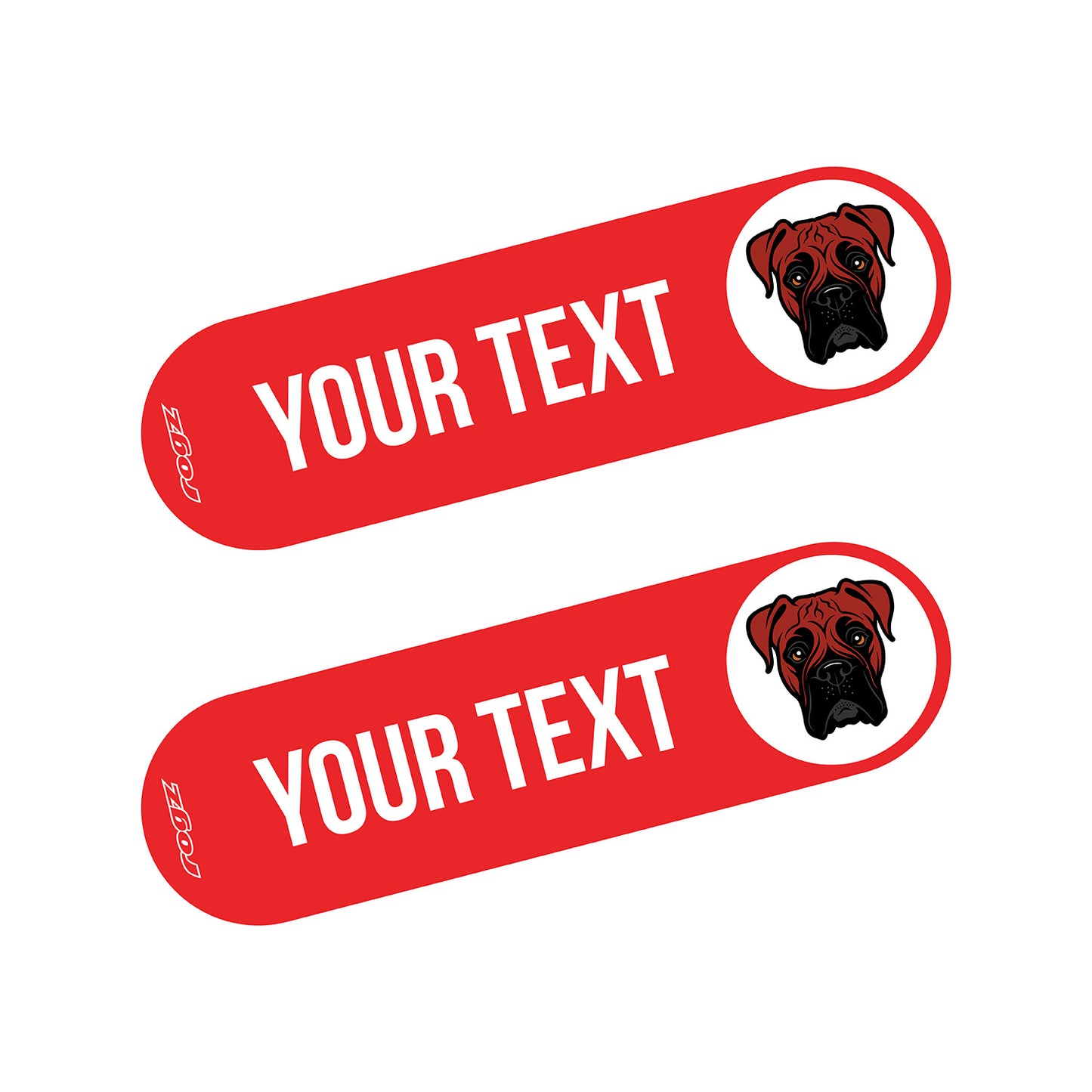 Rogz Personality Plus Colour Badges
