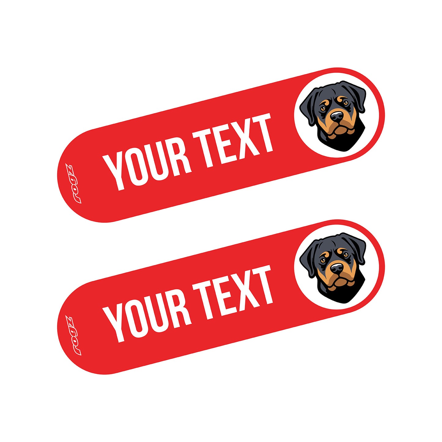 Rogz Personality Plus Colour Badges