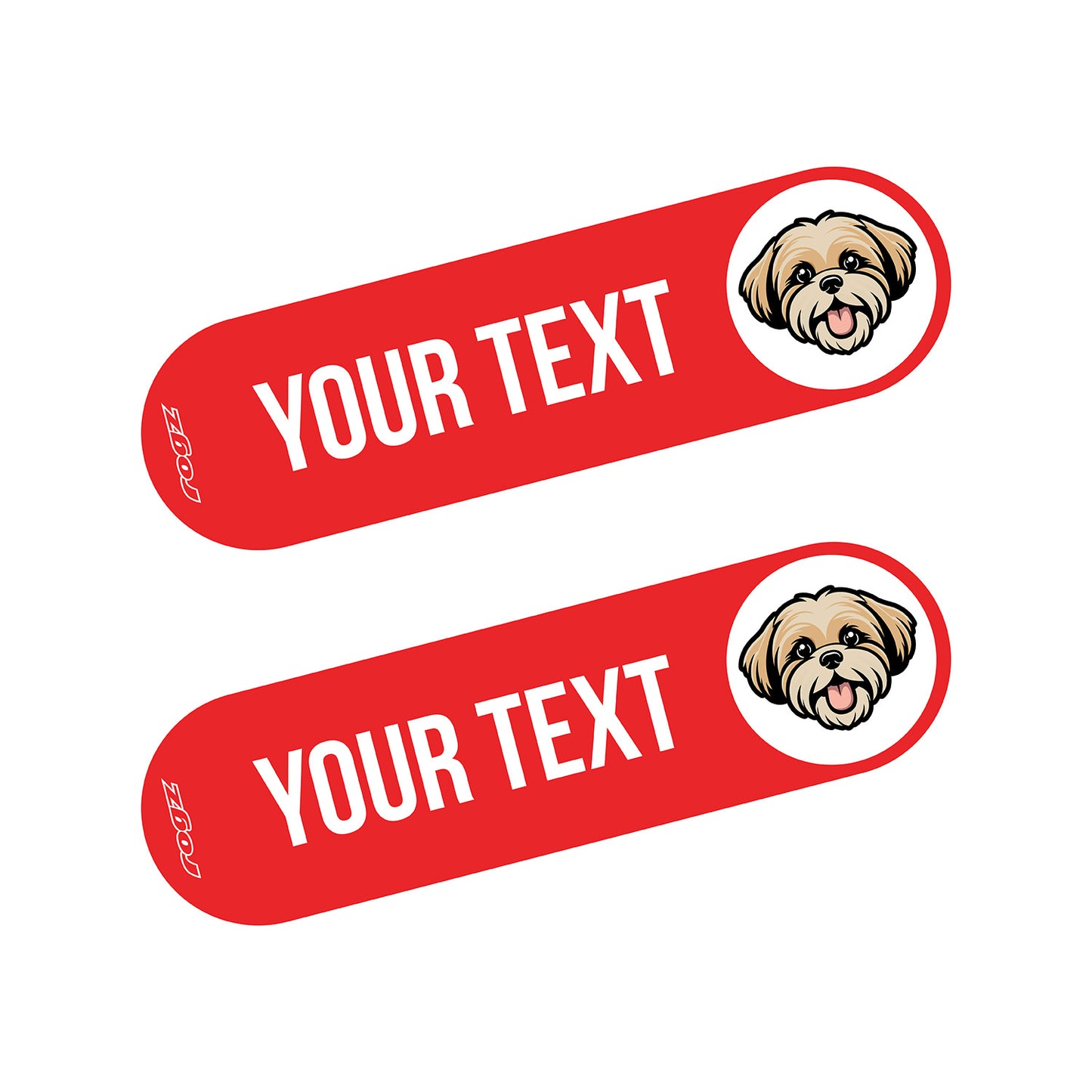 Rogz Personality Plus Colour Badges