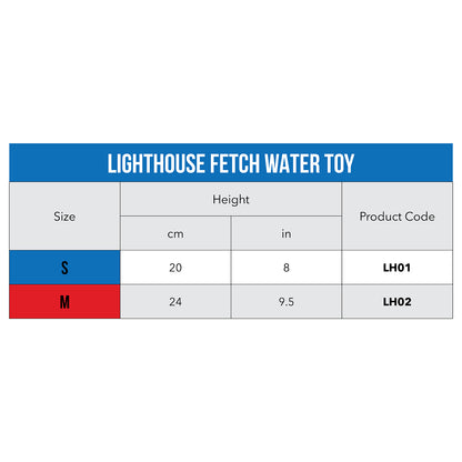 Rogz LightHouse Fetch Water Toy