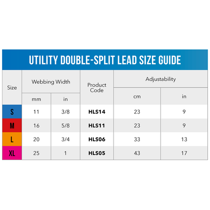 Rogz Utility Double-Split Lead